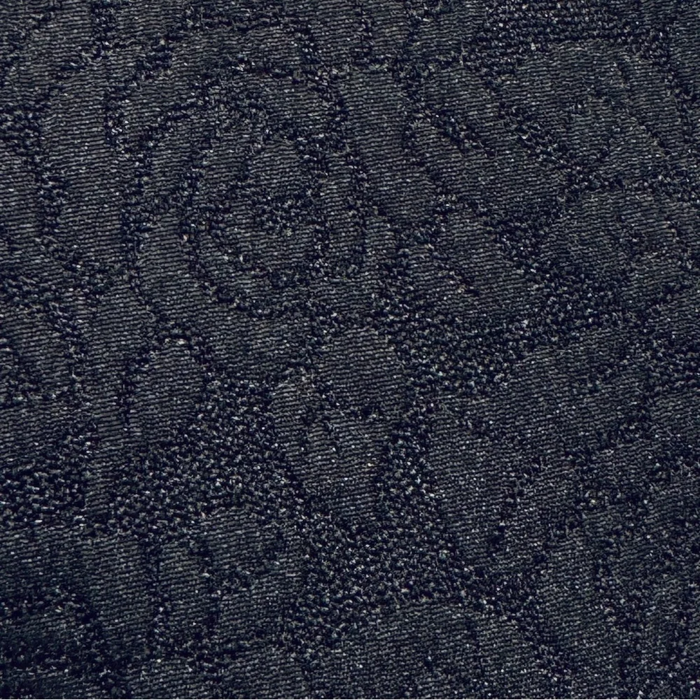 Liz Claiborne Black Floral Jacquard Fit & Flare Sleeveless Dress (2) - Picture 2 of 15